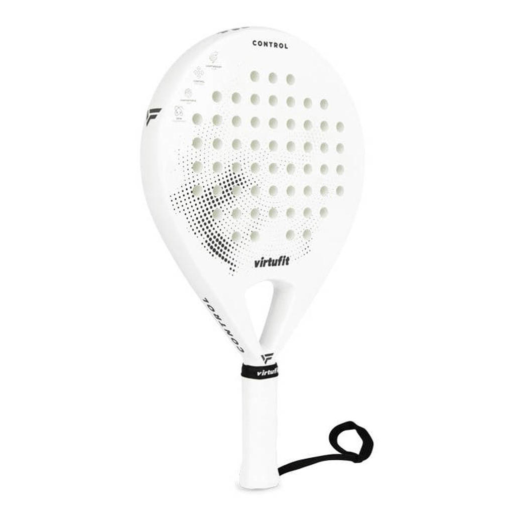 Virtufit VirtuFit Control Padel Racket - Wit - Zwart