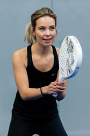 thumbnail: Virtufit  VirtuFit Hybrid Padel Racket - Wit - Grijs