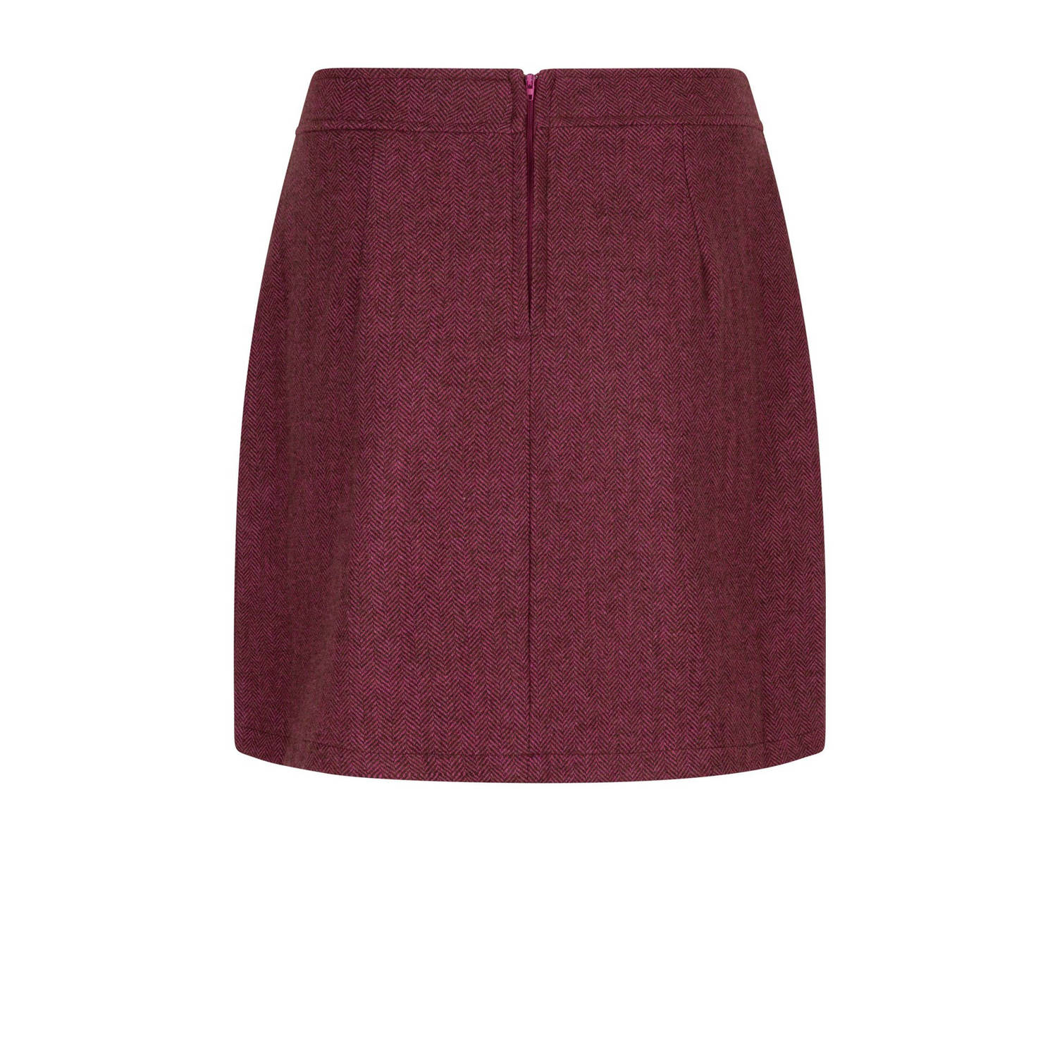 Ydence wol mini rok roze
