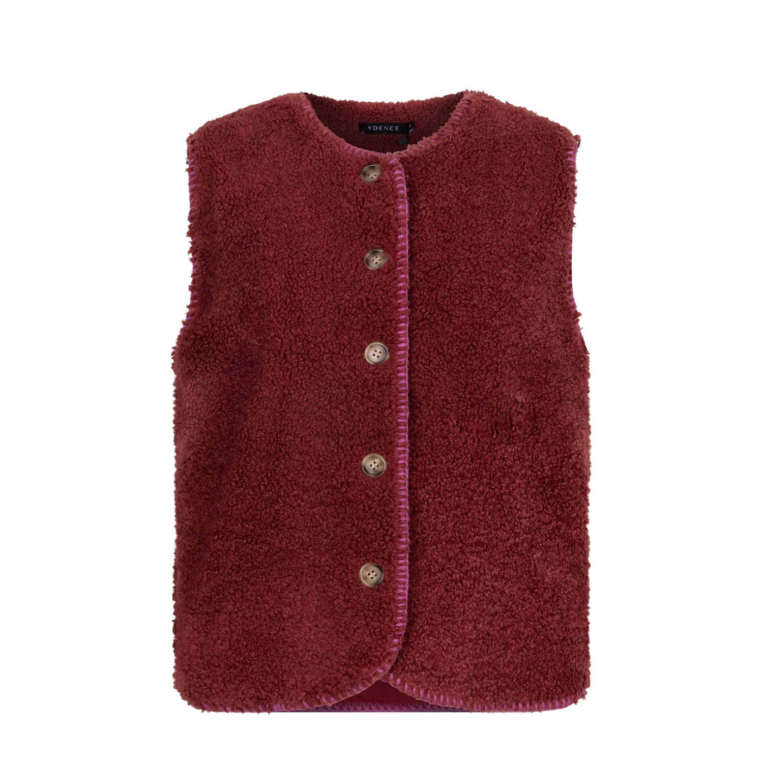 Ydence Rode Dames Blazers Vest Evelynn Red Dames