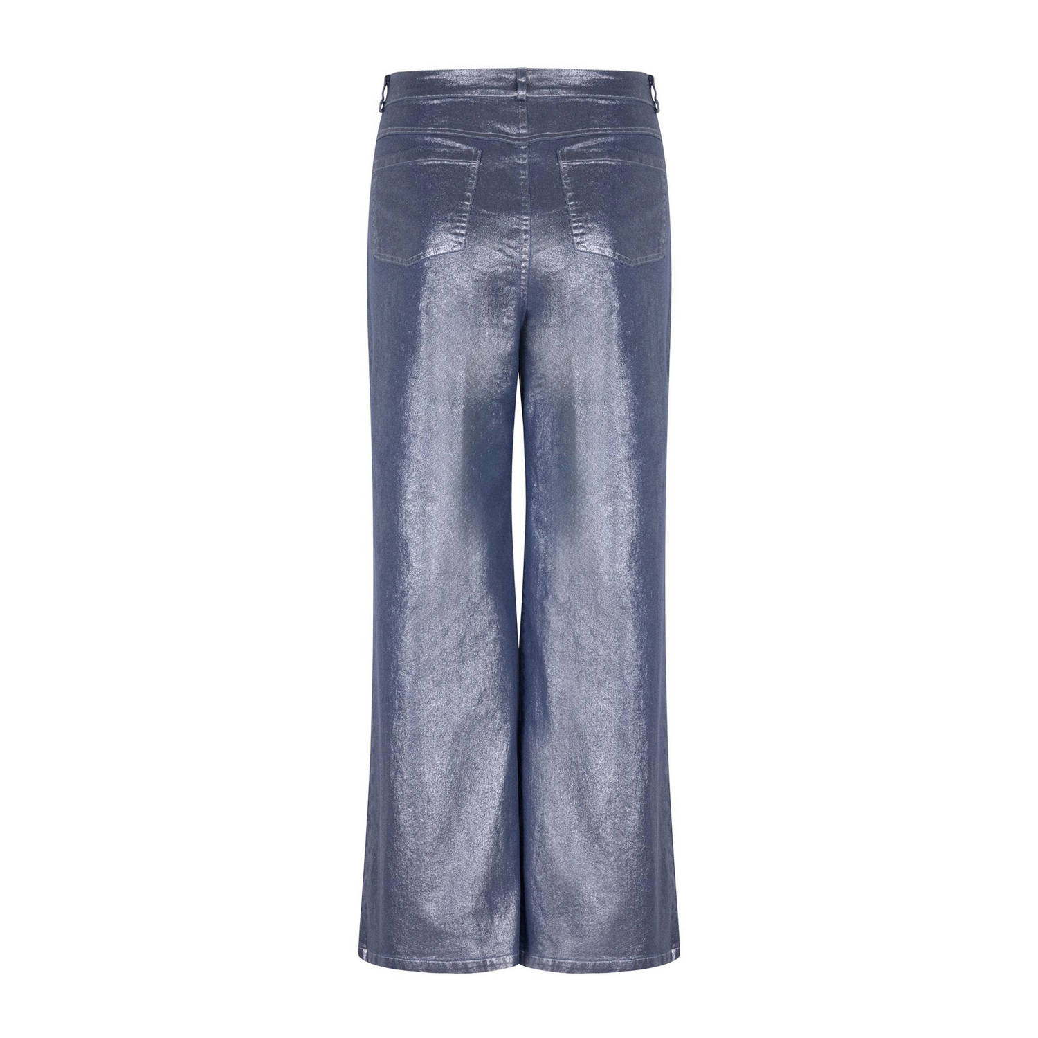 Ydence high waist wide leg jeans Loïs blauw