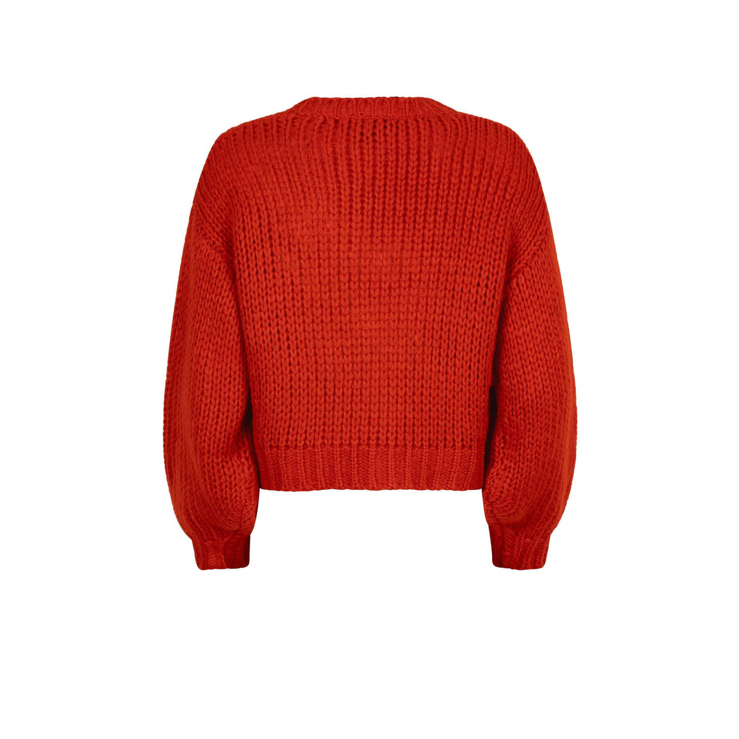 Ydence gebreide trui rood