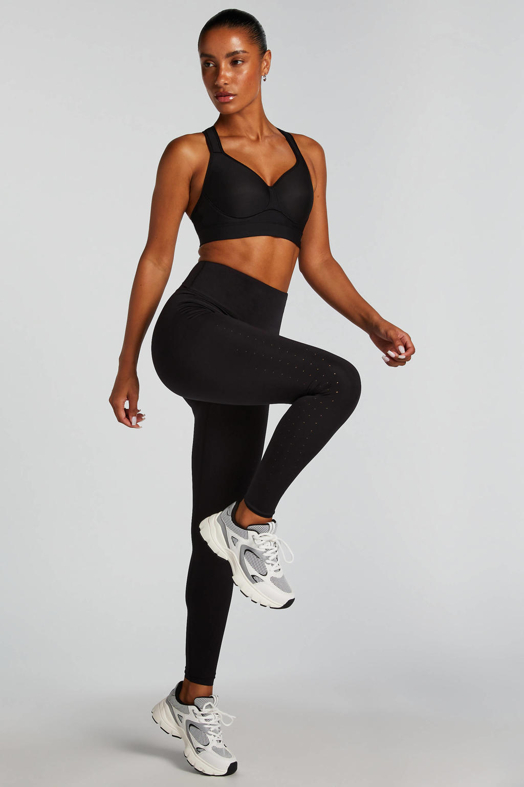 HKMX high waist sportlegging Performance zwart