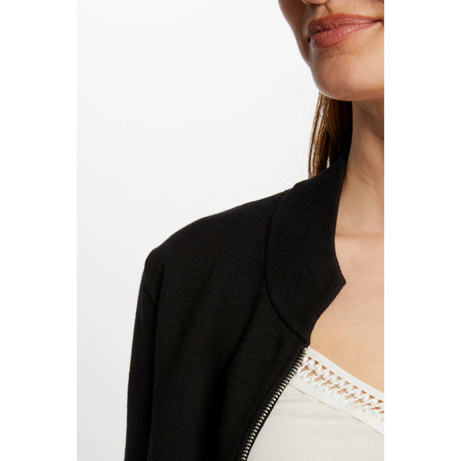 Morgan vest zwart