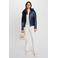 Morgan gewatteerde jas blauw