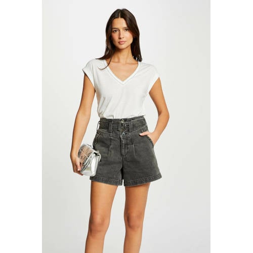 Morgan top ecru met glitter afbeelding