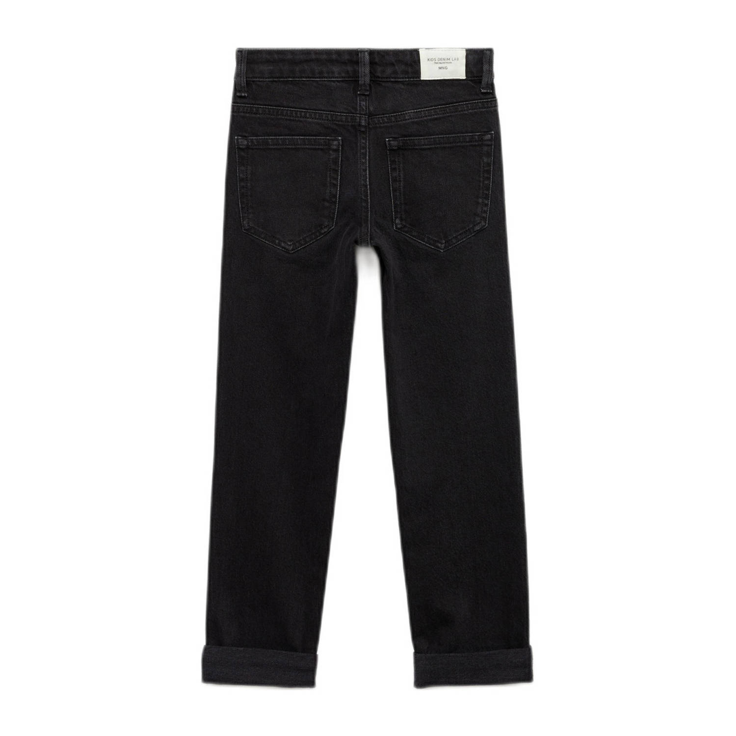 Mango Kids straight fit jeans changeant grijs