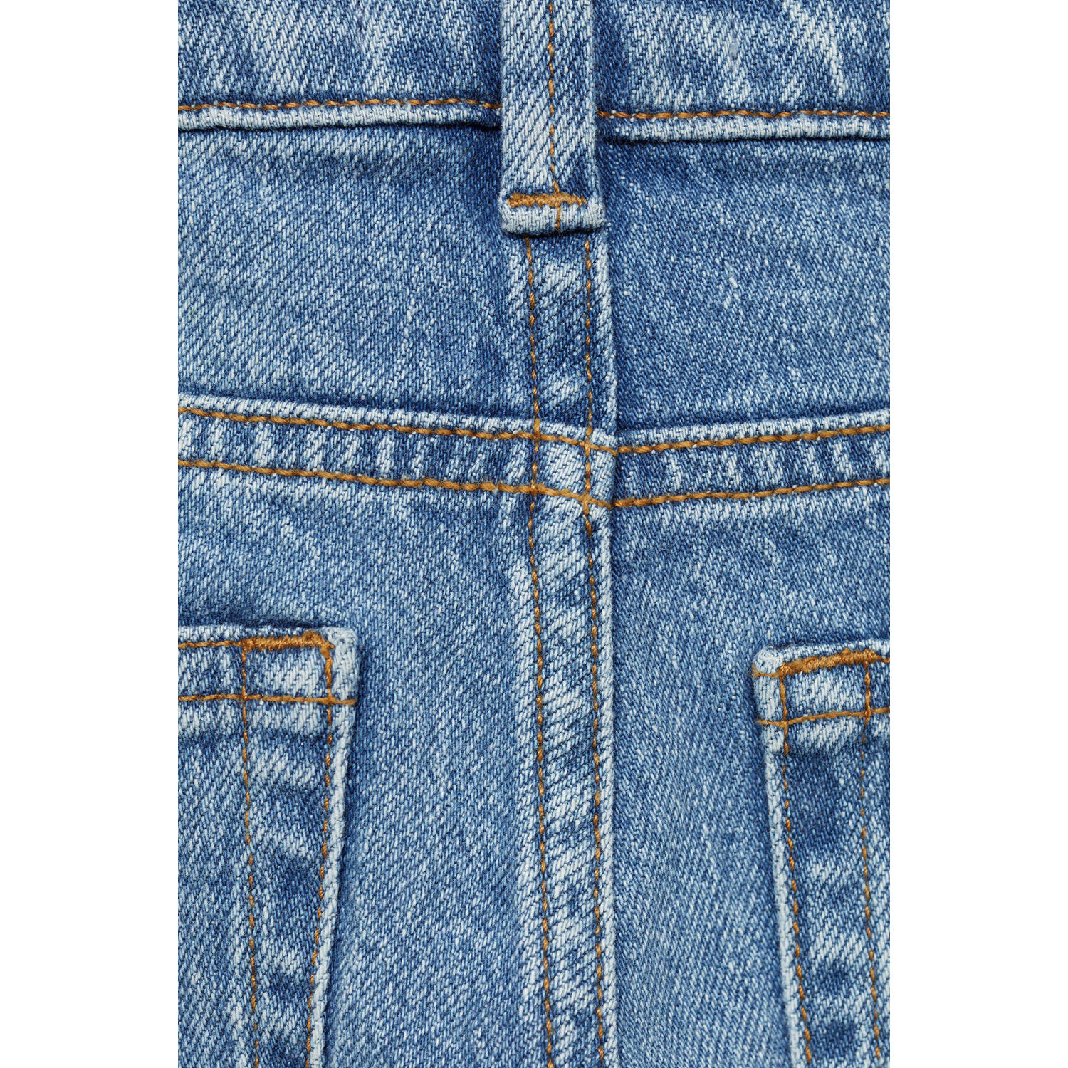 Mango Kids straight fit jeans changeant blauw