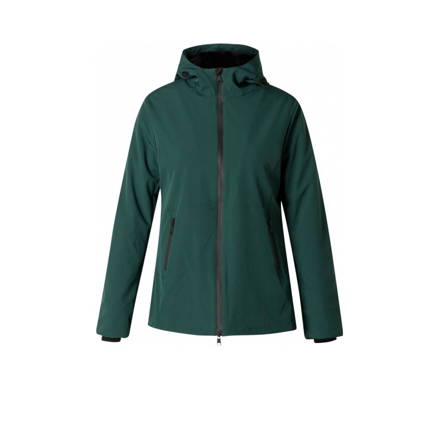 Yesta softshell winterjas groen