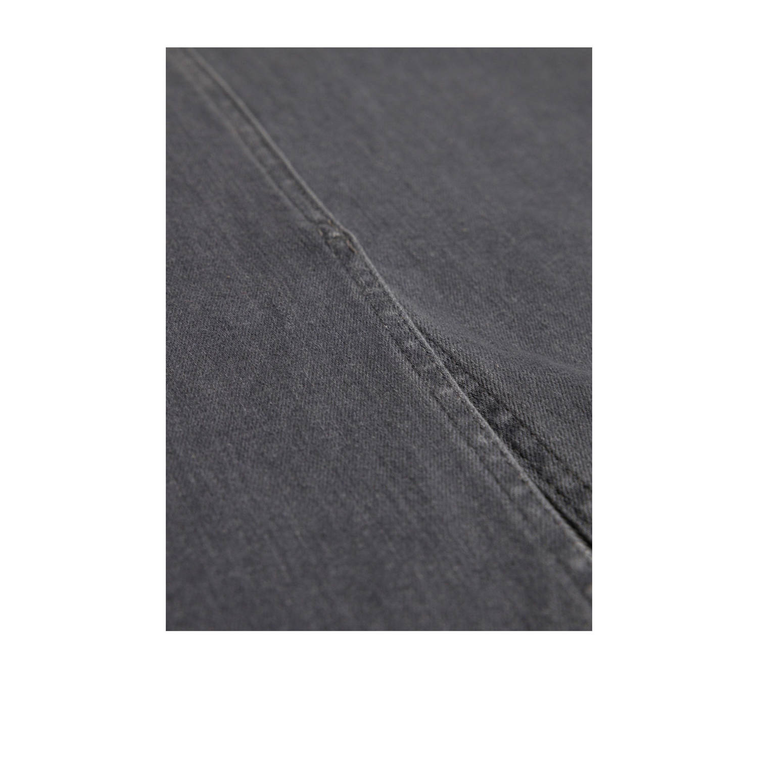 Yesta denim spijkerrok grey denim
