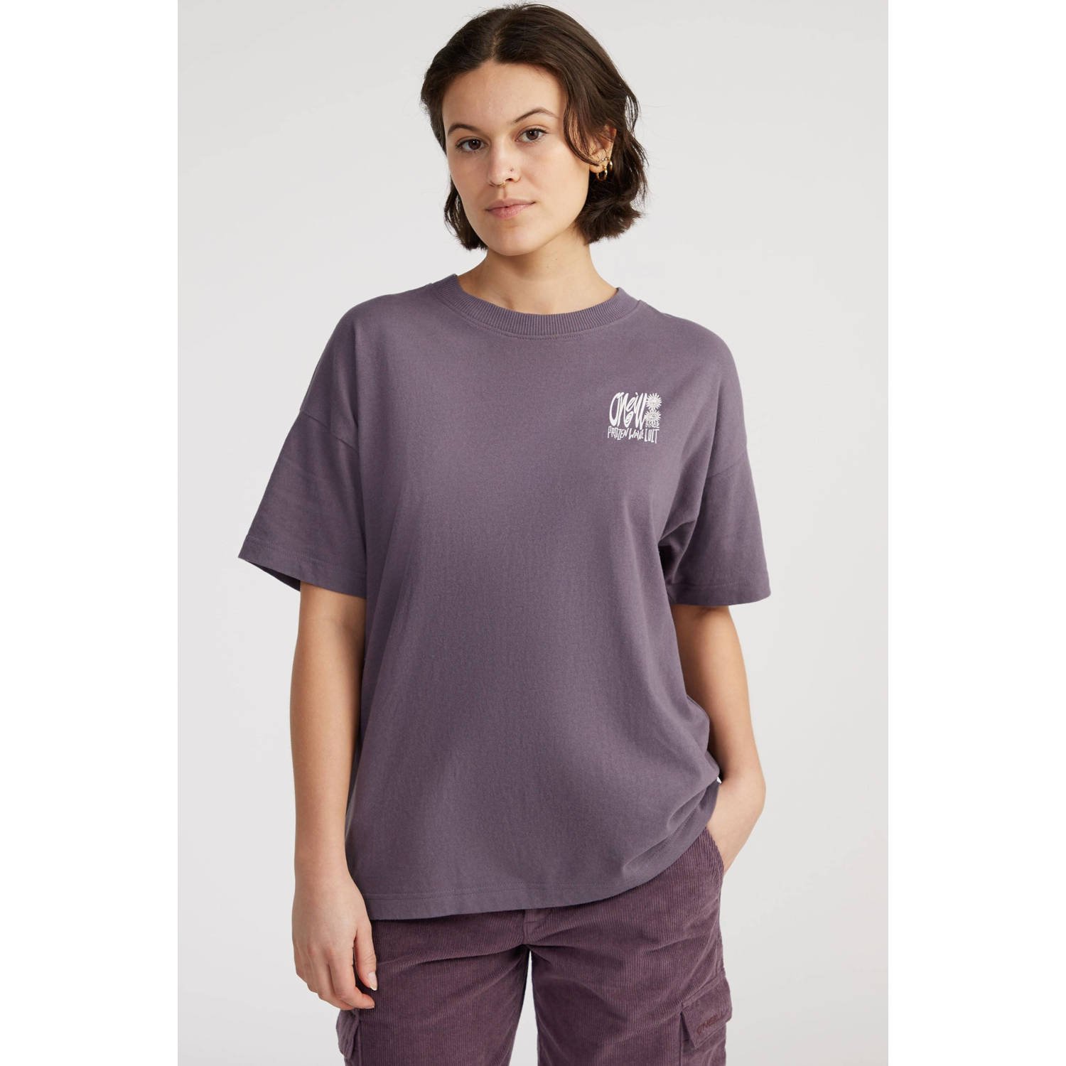 O'Neill jersey T-shirt paars