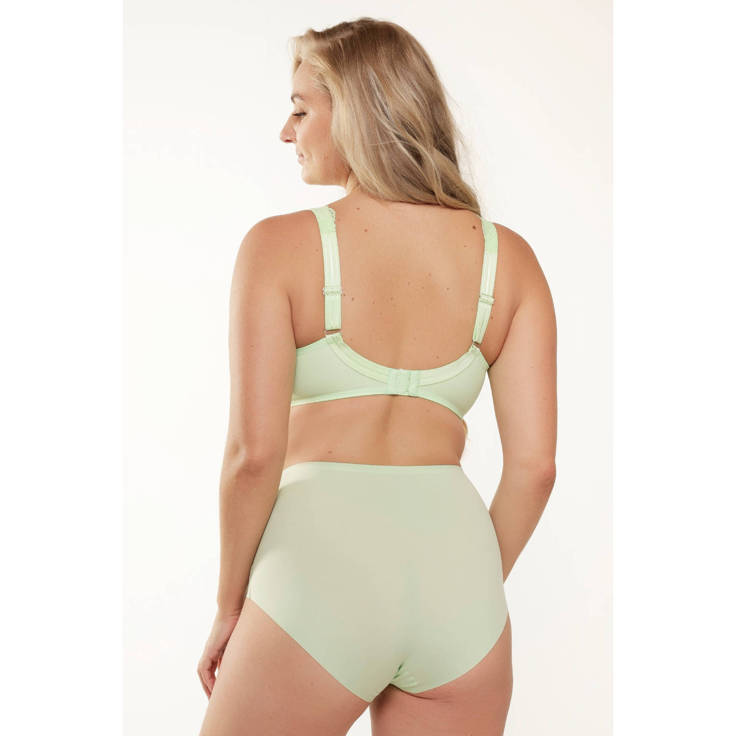LingaDore niet-voorgevormde beugelbh Daily Full Coverage Lace lichtgroen