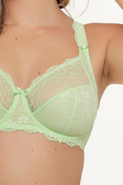 thumbnail: LingaDore niet-voorgevormde beugelbh Daily Full Coverage Lace lichtgroen