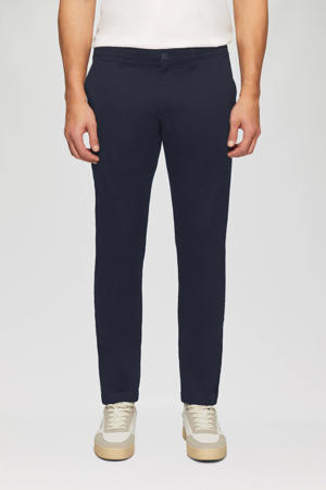 slim fit chino blauwzwart