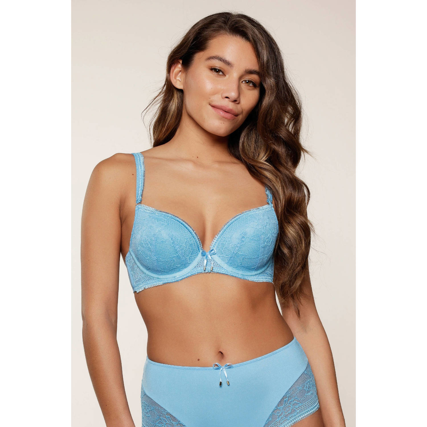 LingaDore voorgevormde beugelbh blauw