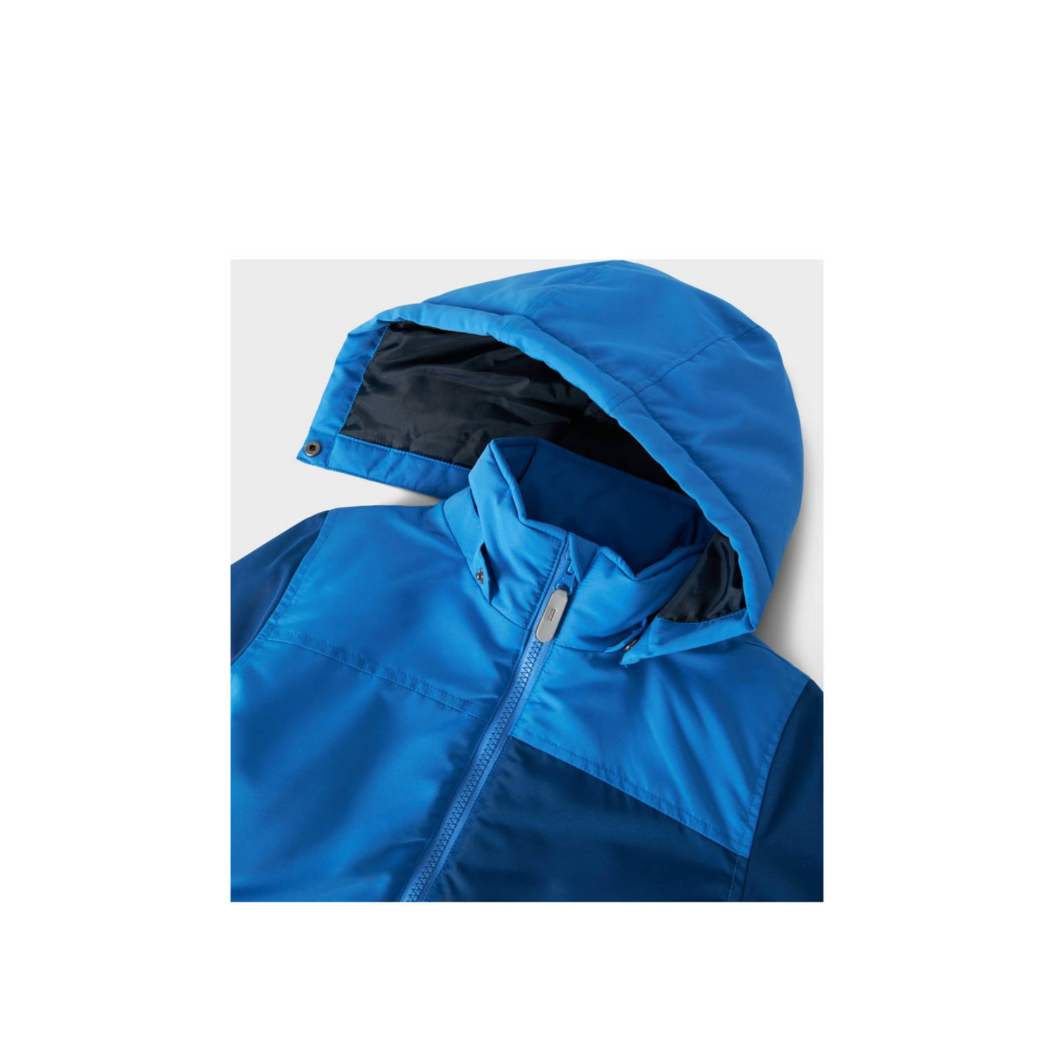 NAME IT KIDS winterjas NKMMAX donkerblauw hardblauw blauw