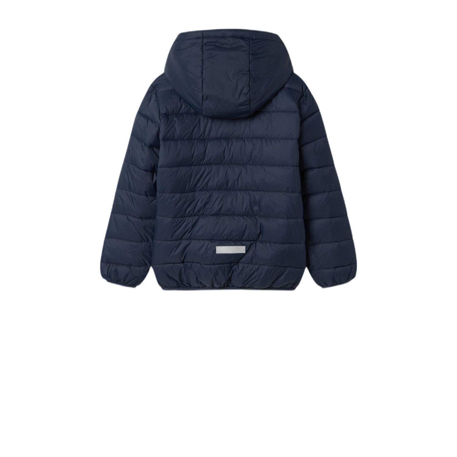 NAME IT KIDS gewatteerde winterjas NKMMONAY donkerblauw
