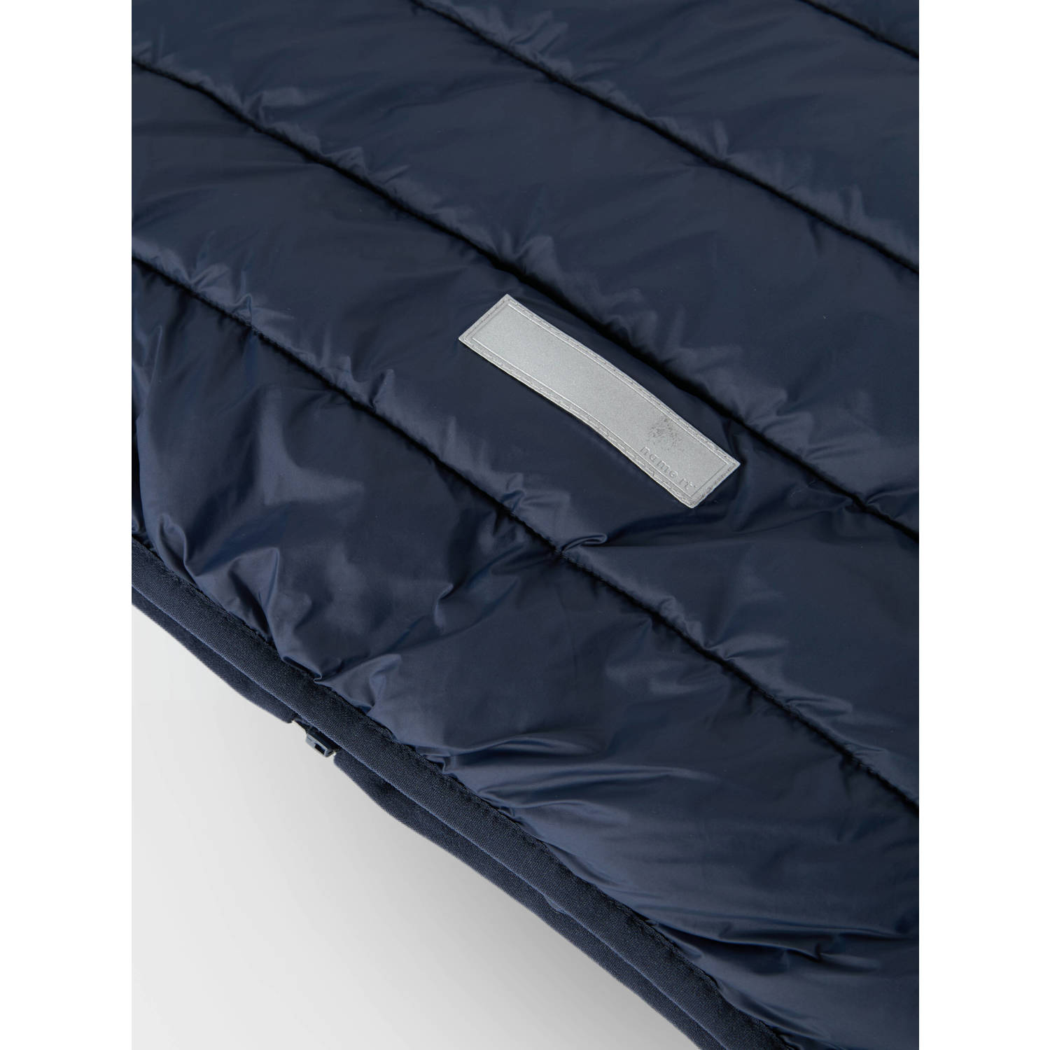 NAME IT KIDS gewatteerde winterjas NKMMONAY donkerblauw