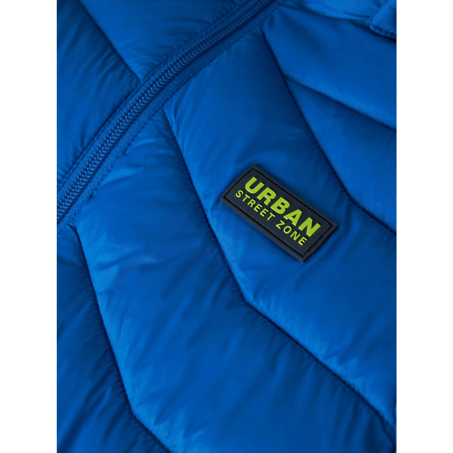 NAME IT KIDS gewatteerde winterjas NKMMONAY hardblauw
