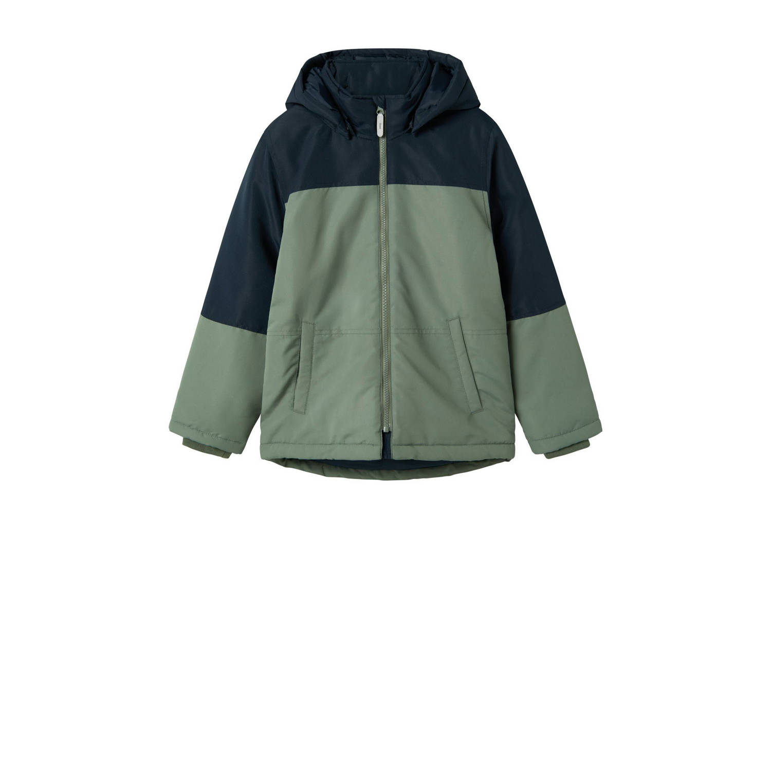 NAME IT KIDS tussenjas NKMMAX zachtgroen donkerblauw