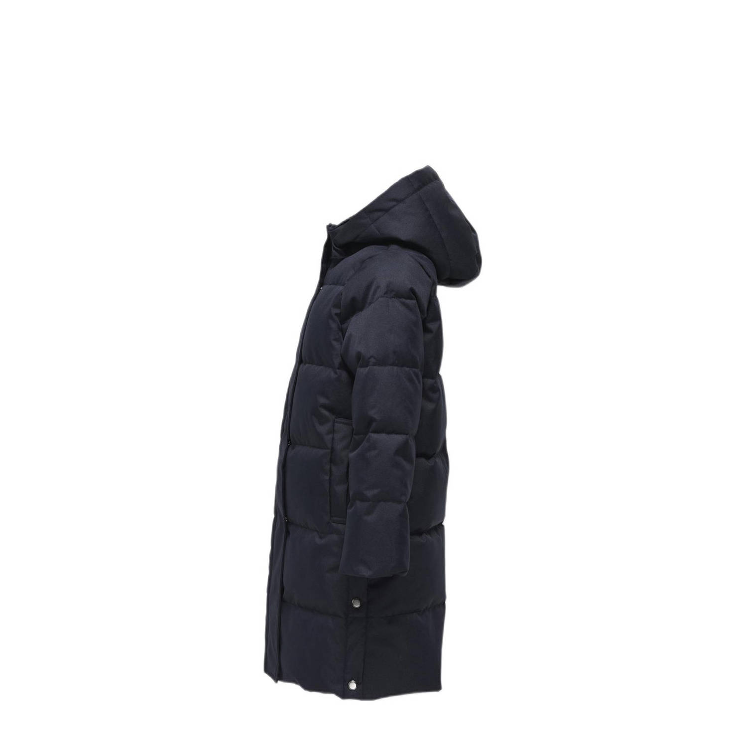 ONLY KIDS GIRL gewatteerde winterjas KOGIRENE donkerblauw