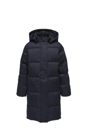 gewatteerde winterjas KOGIRENE donkerblauw