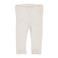 LEVV Newborn baby legging LNOUKNOS met all over print wit/beige