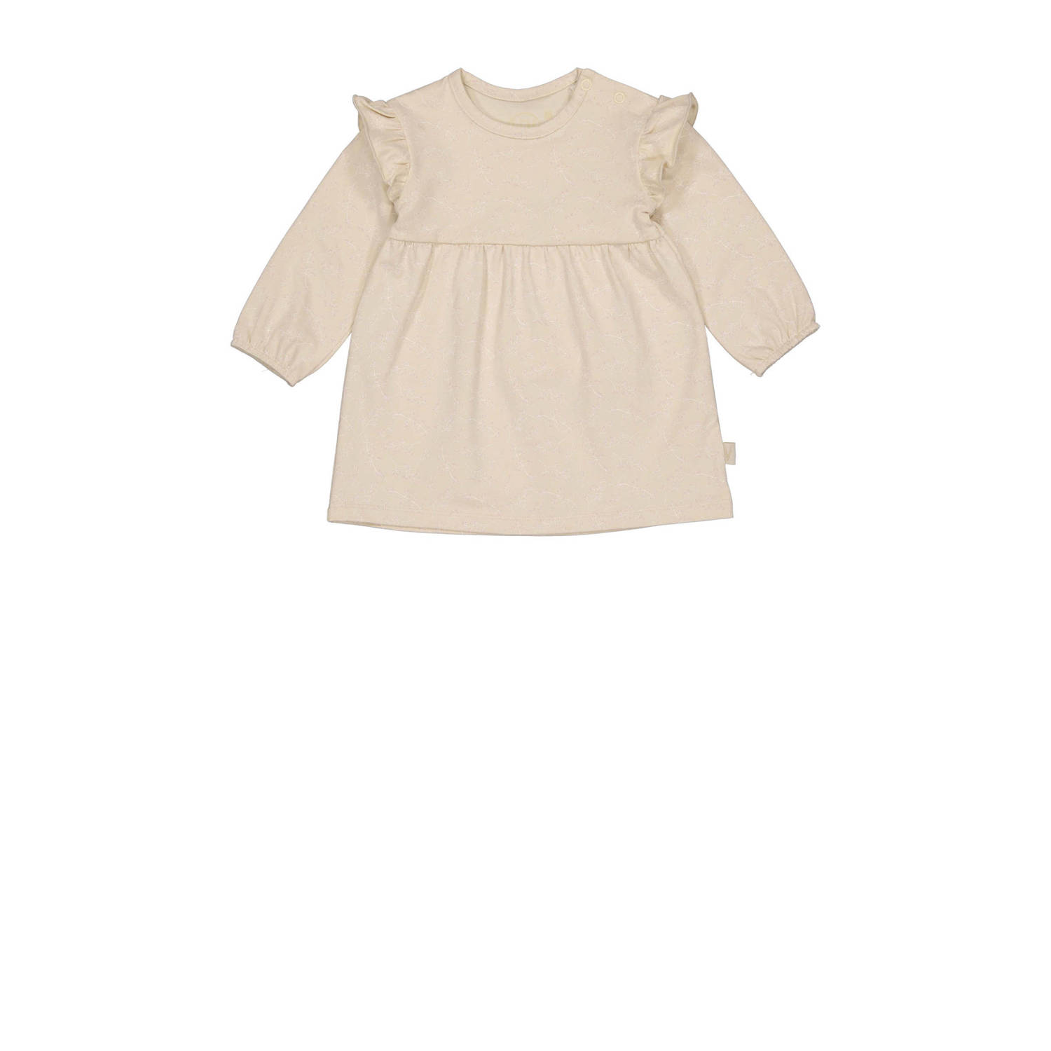 LEVV gebloemde baby jurk LNELLANOS Beige Meisjes Stretchkatoen Ronde hals 44