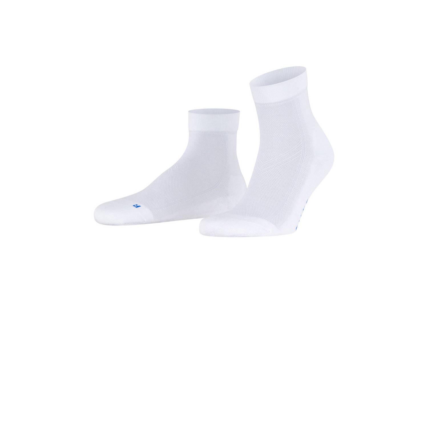 Falke Cool Kick Sok Wit Blauw 2000
