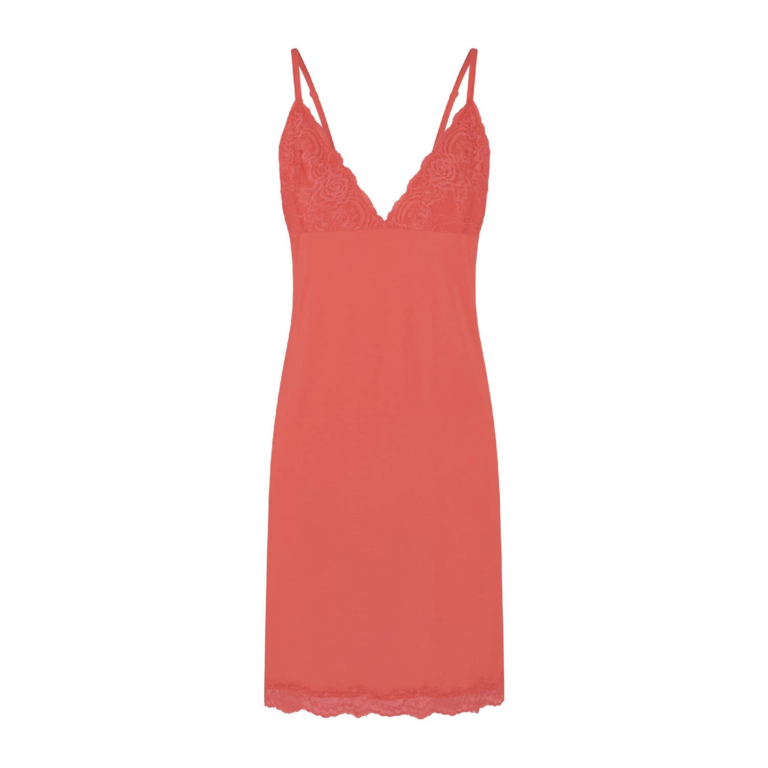 LingaDore slipdress koraalrood