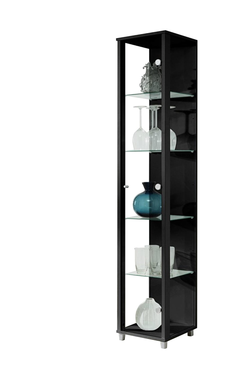 Wehkamp Home vitrinekast Lucero Basic - zwart