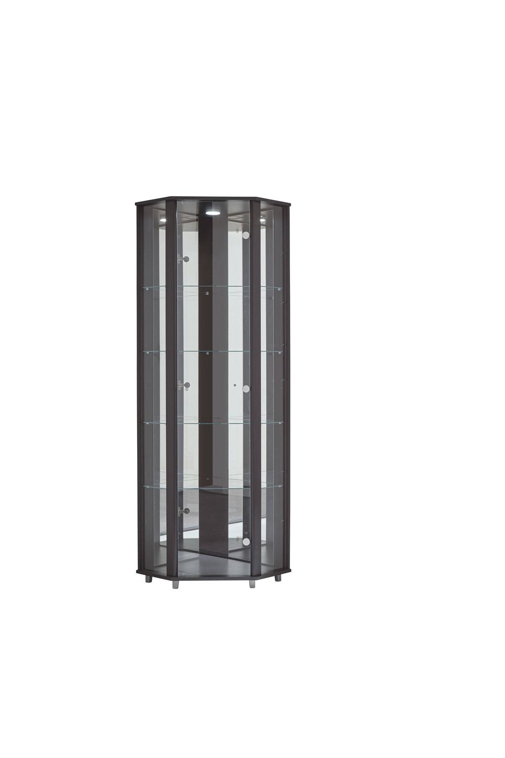 Wehkamp Home vitrinekast Trio Standard - zwart