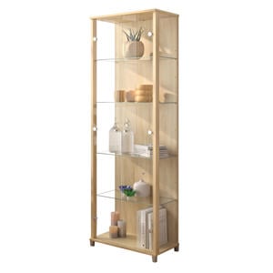 vitrinekast Hanna Basic - eiken