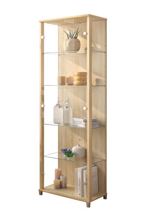 vitrinekast Hanna Basic - eiken