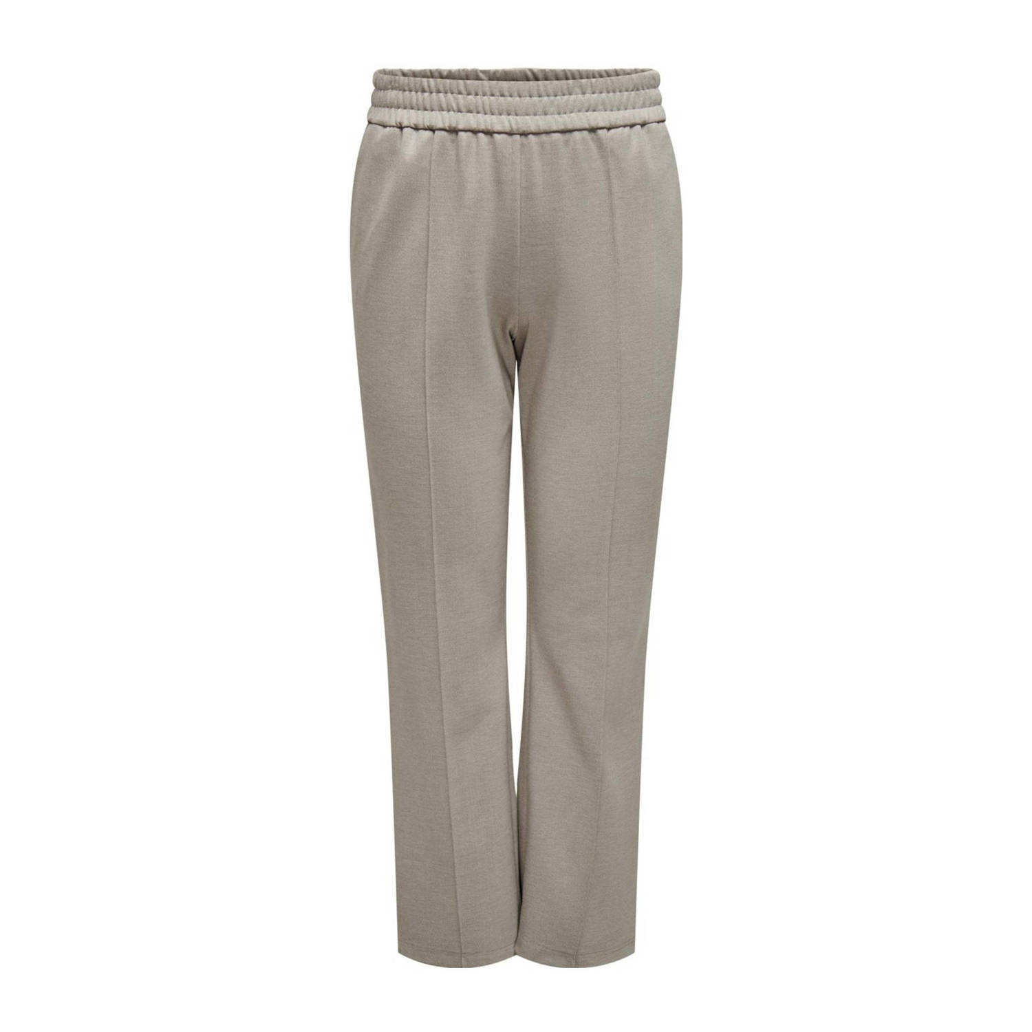 ONLY CARMAKOMA slim fit broek CARGOLDTRASH grijs