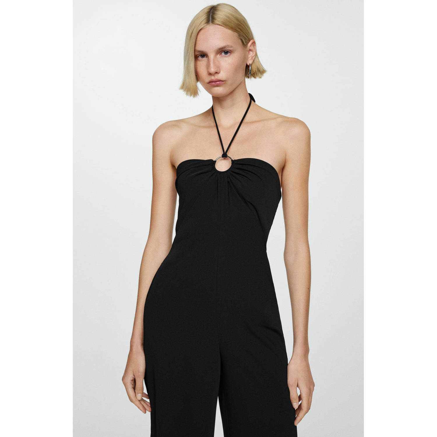 Mango jumpsuit zwart