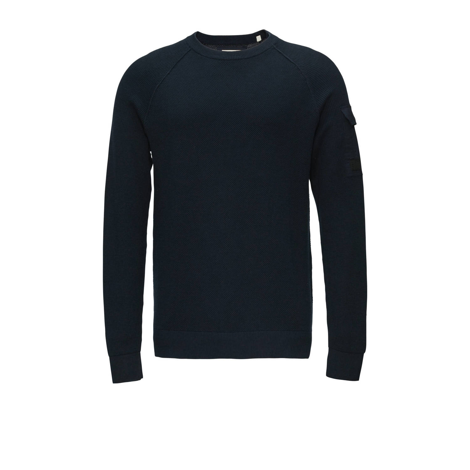 s.Oliver gebreide trui donkerblauw