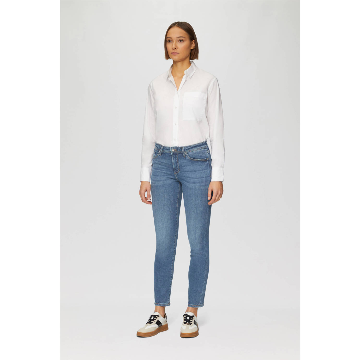 s.Oliver slim fit jeans medium blue denim