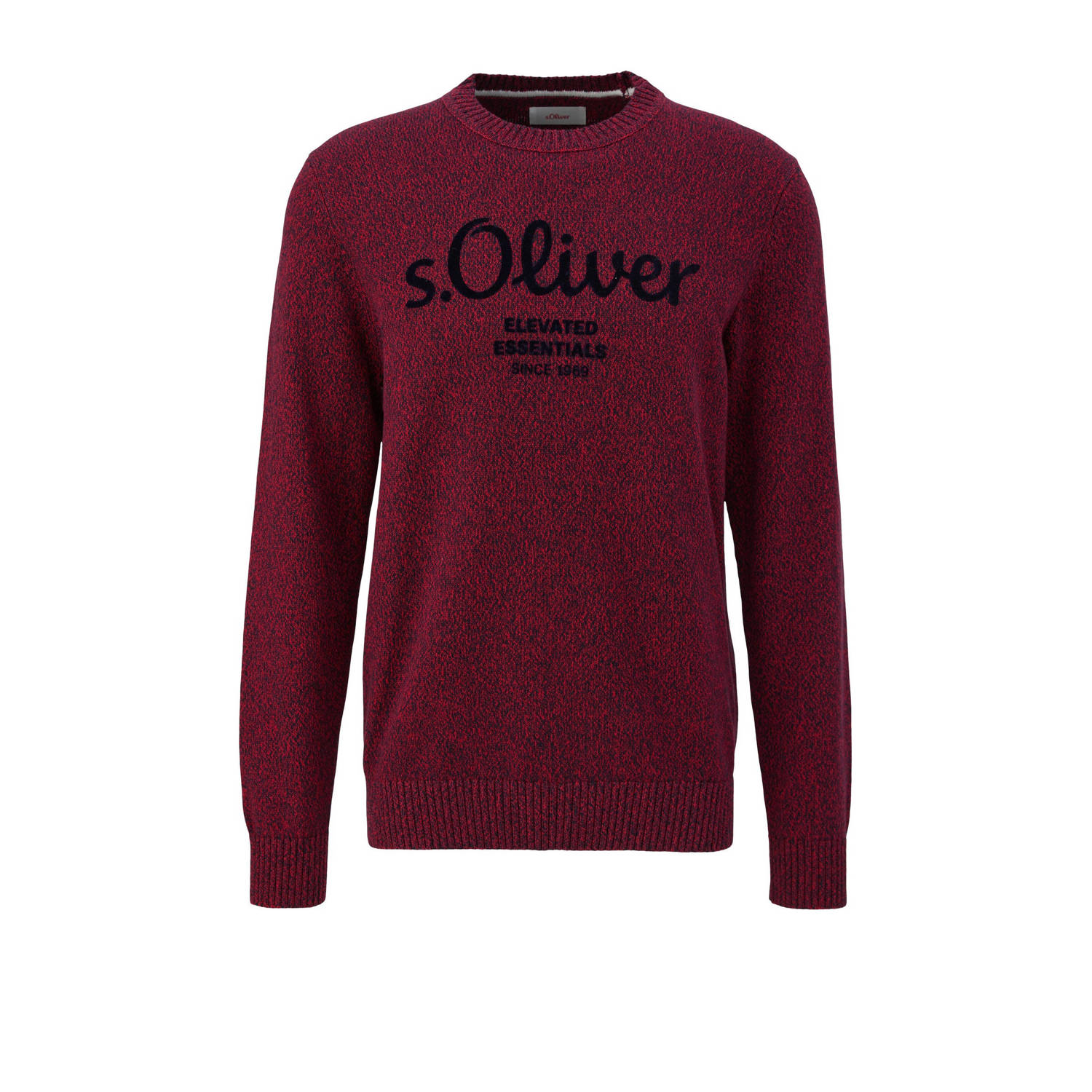 S.Oliver RED LABEL Regular fit gebreide pullover met logo