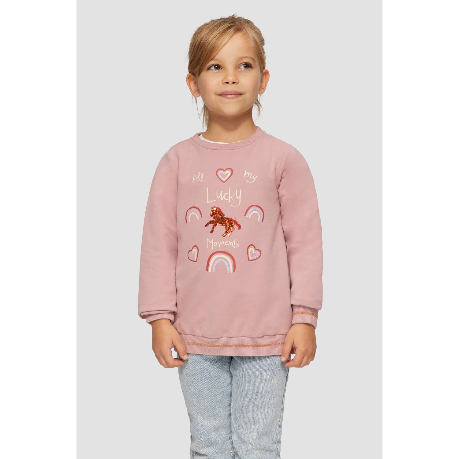 s.Oliver sweater roze