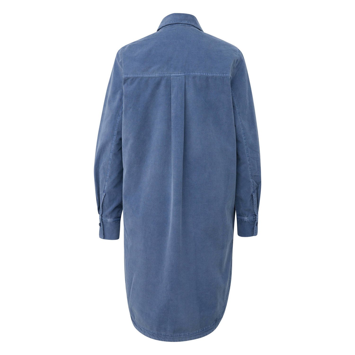 s.Oliver corduroy blousejurk blauw