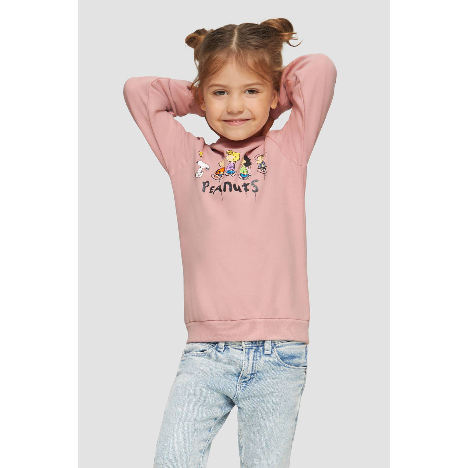 s.Oliver snoopy sweater roze