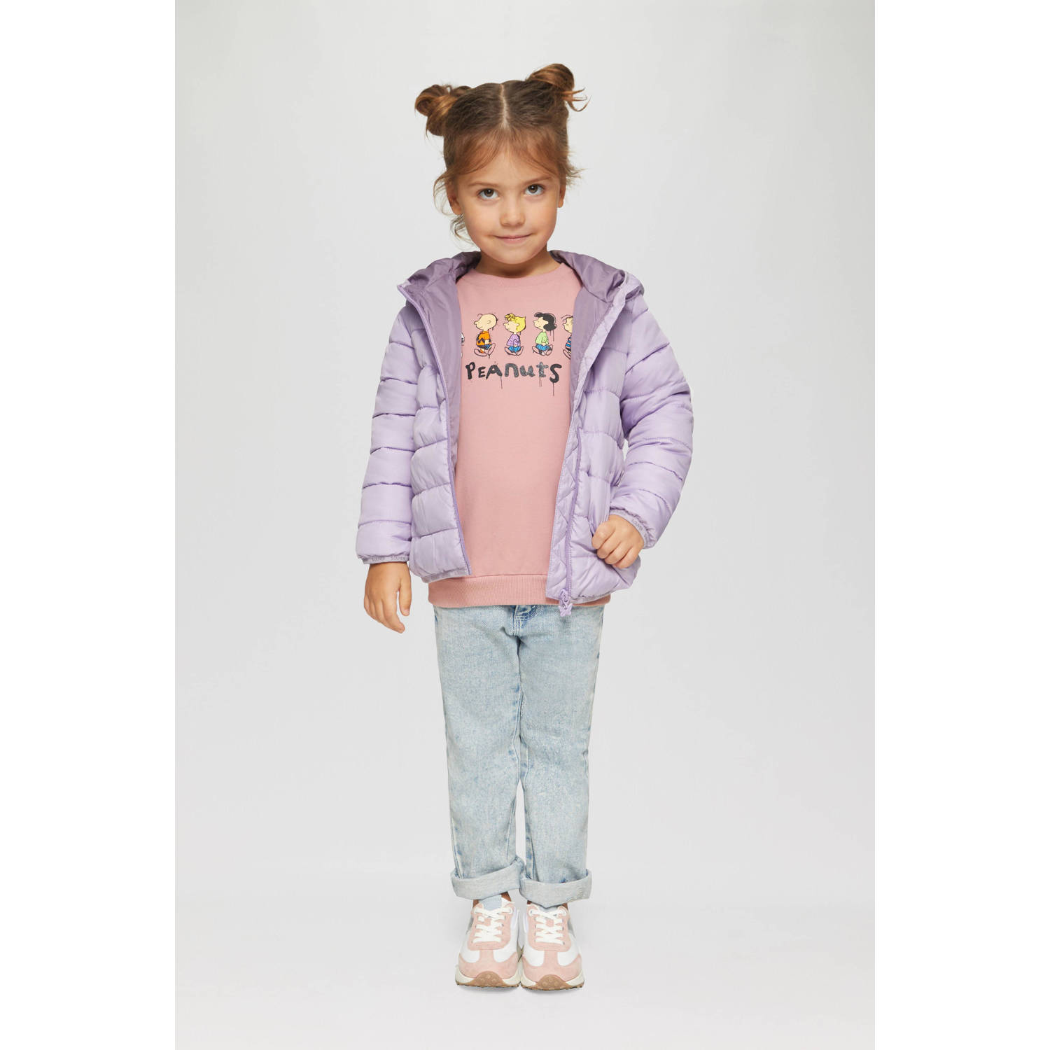 s.Oliver snoopy sweater roze