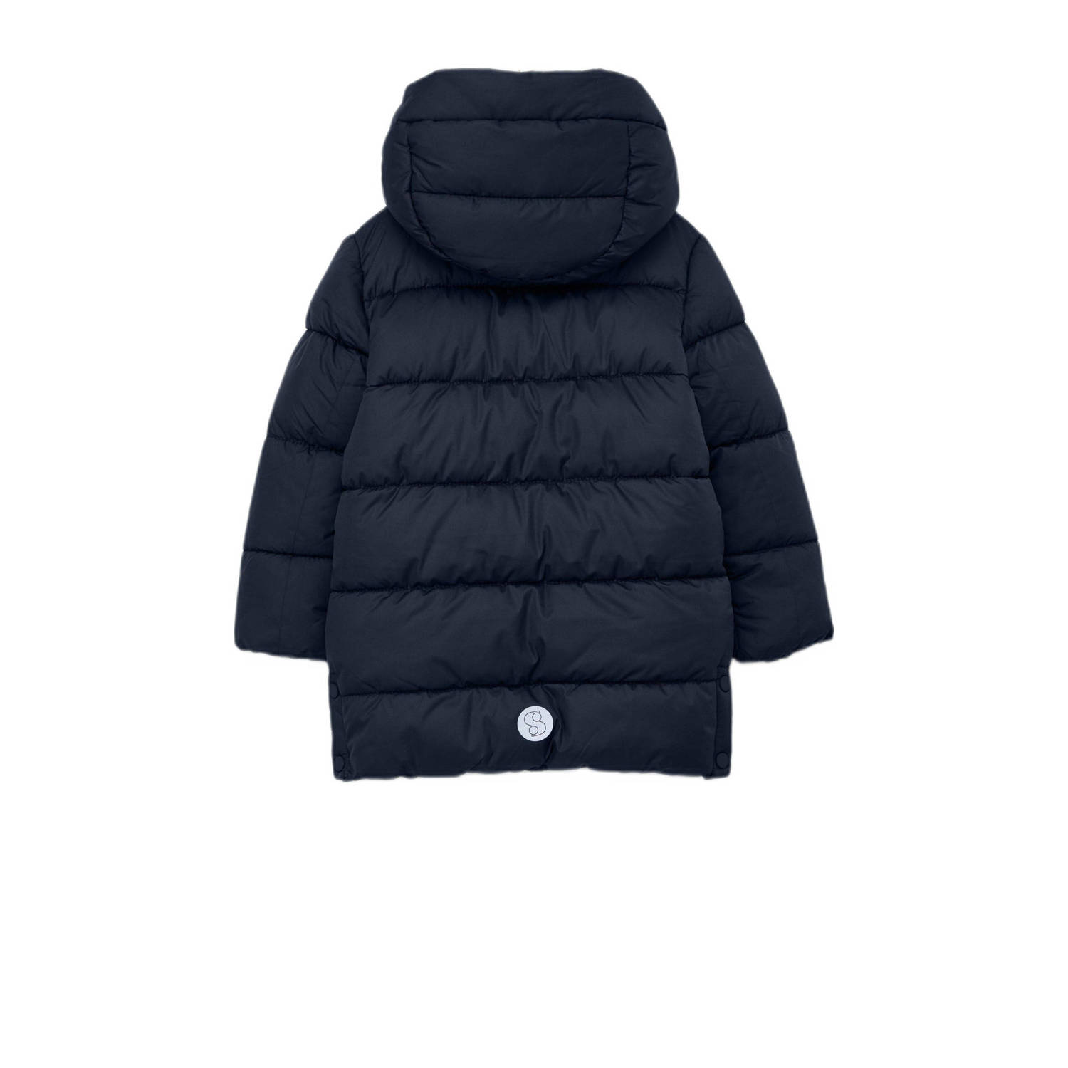 s.Oliver gewatteerde winterjas donkerblauw
