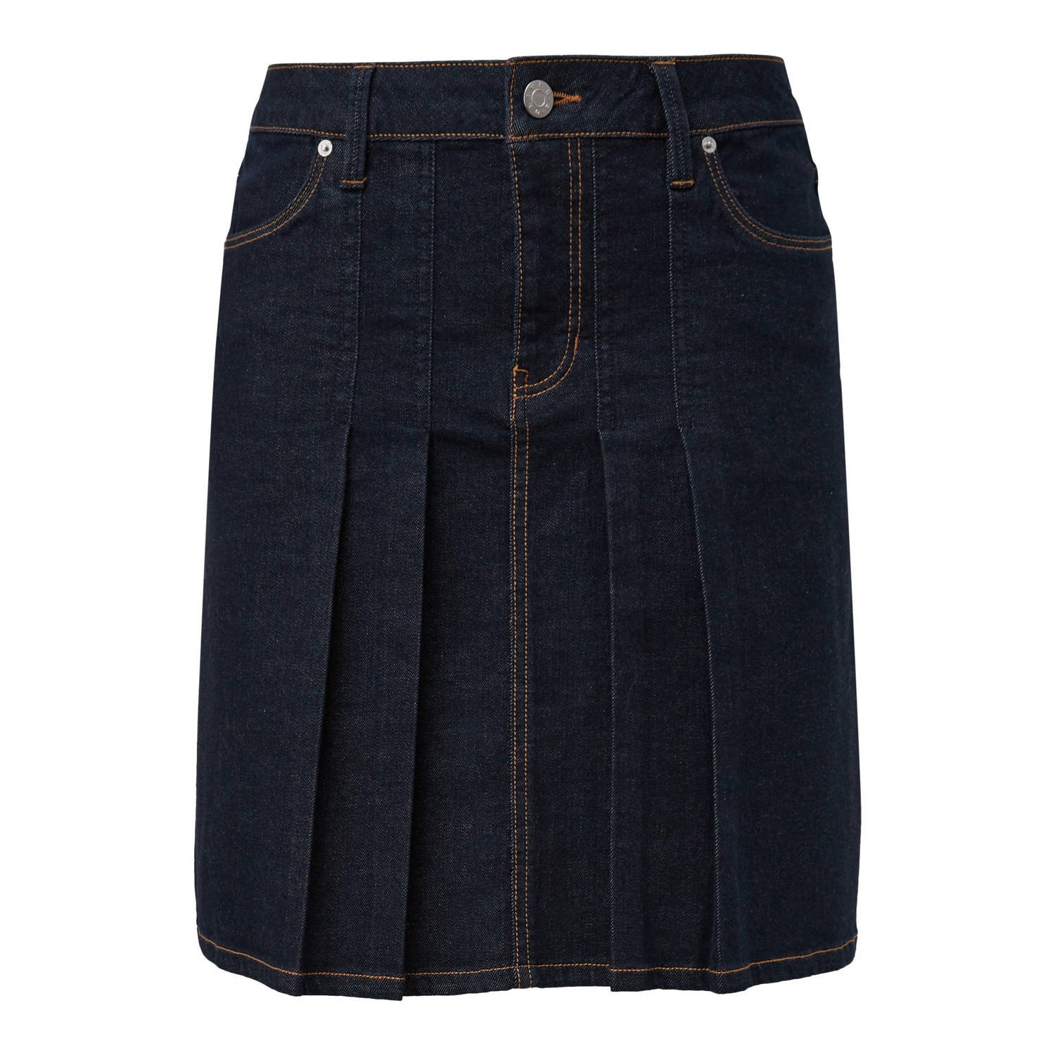 S.Oliver denim spijkerrok dark blue denim