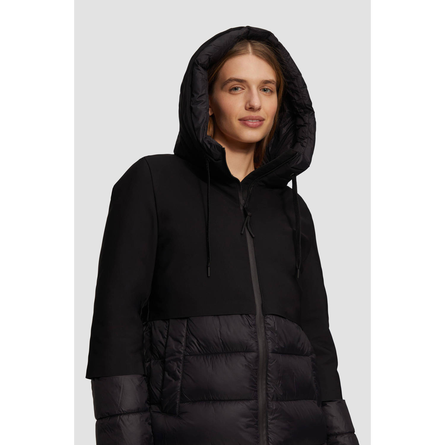 S.Oliver RED LABEL Regular fit gewatteerde lange jas met Smart-Heat-functie