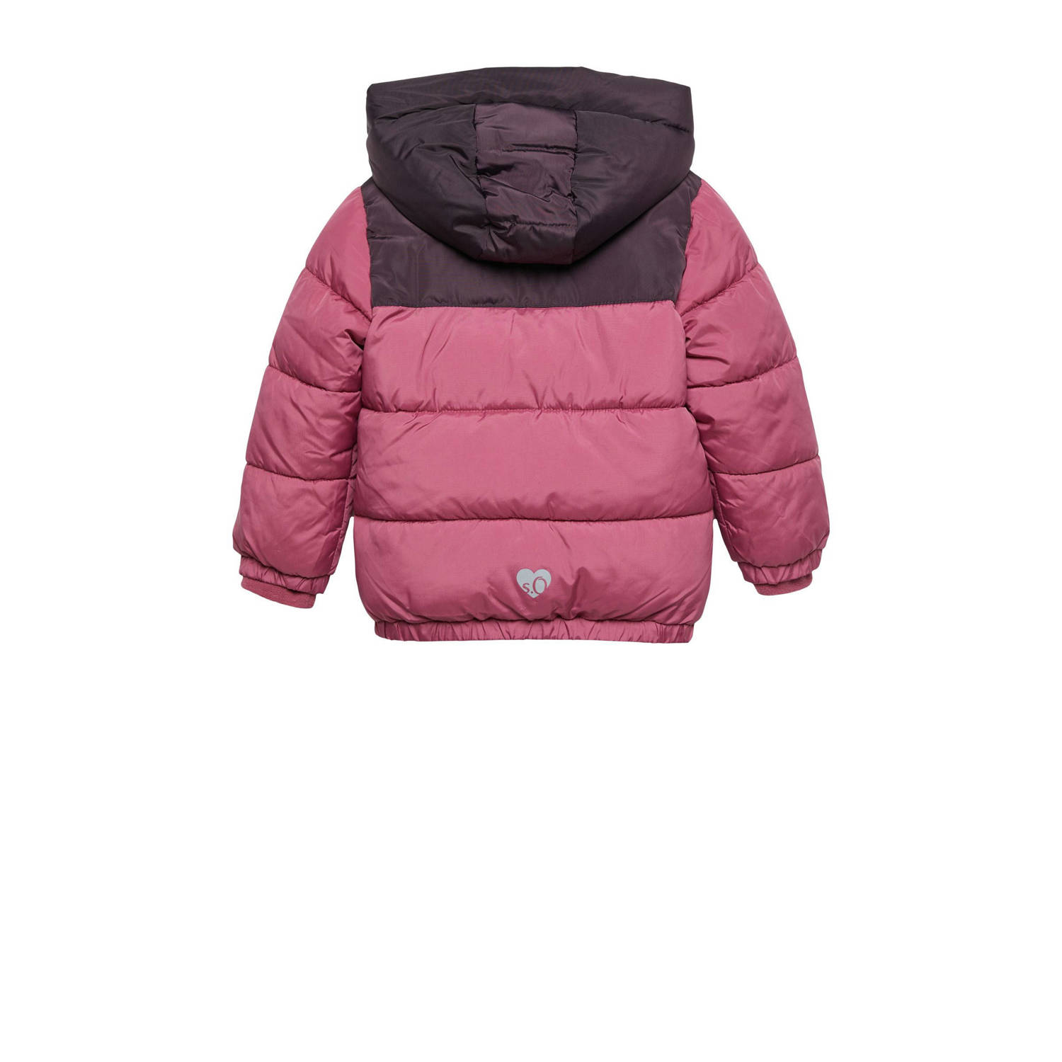 s.Oliver gewatteerde winterjas roze