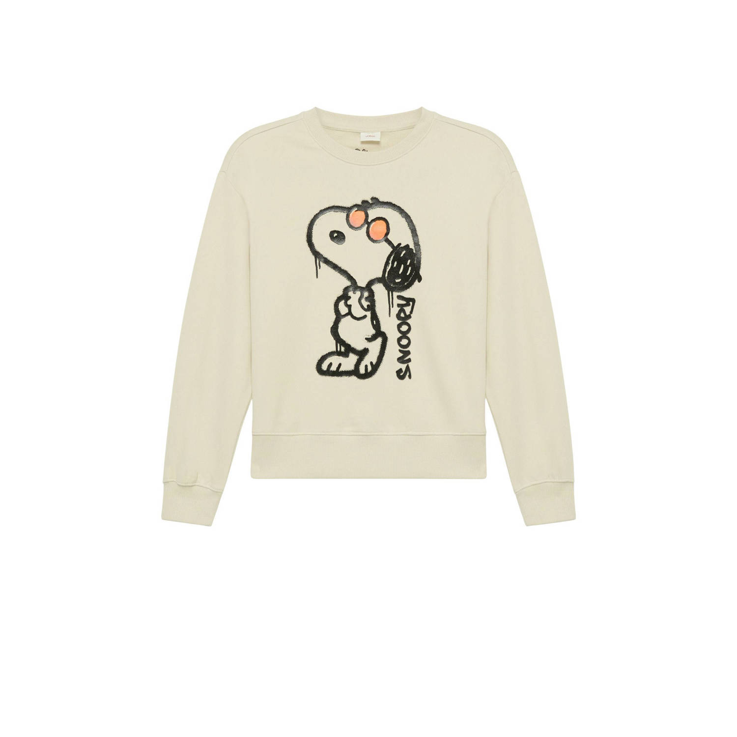 S.Oliver RED LABEL Oversized sweatshirt van zachte katoenmix met Peanuts -print