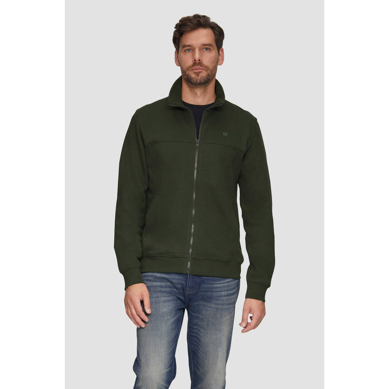 s.Oliver sweatvest kaki