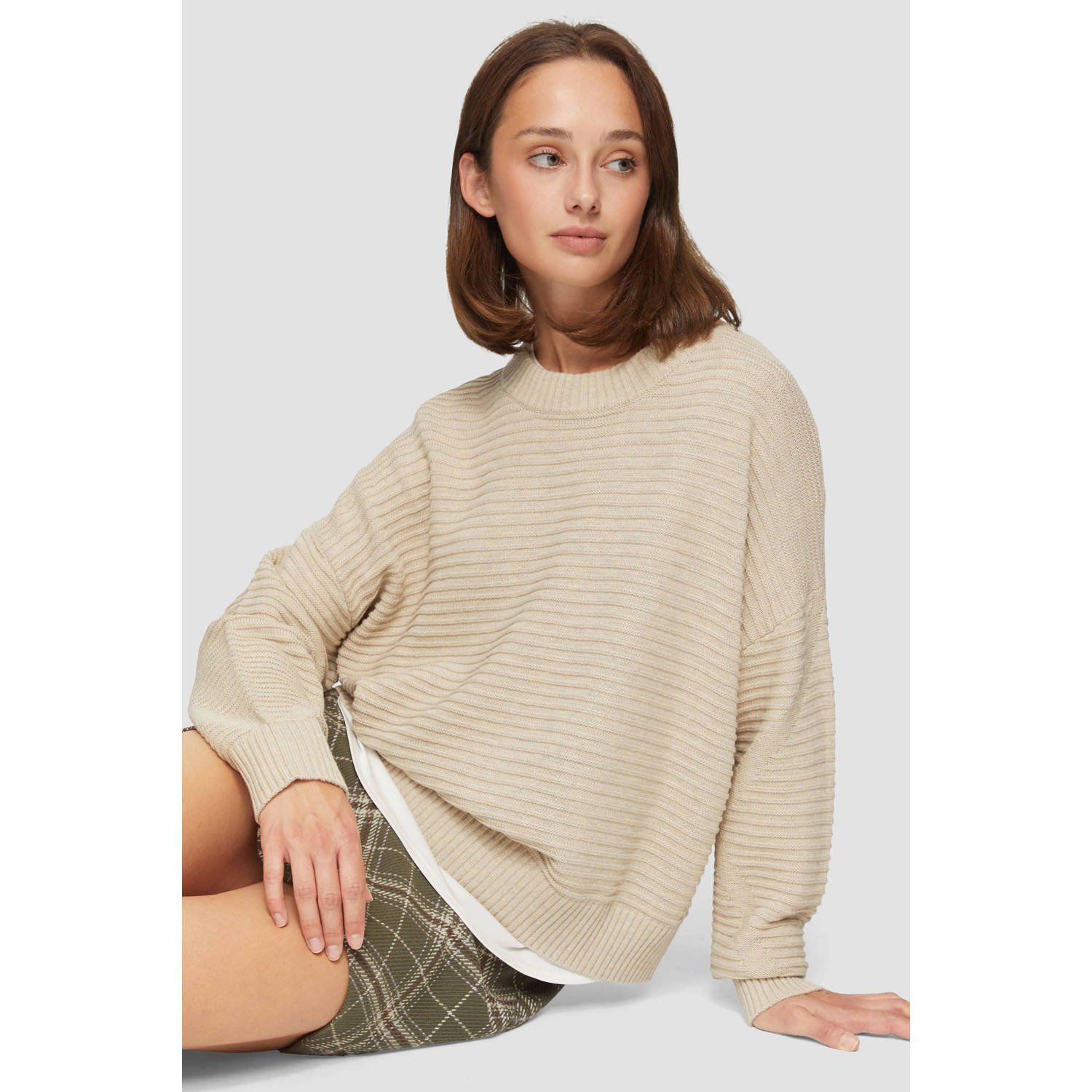 S.Oliver gebreide trui beige